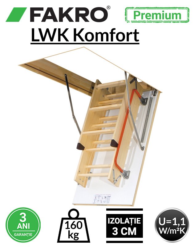 Scara pod Fakro LWK Komfort Scara pod Fakro LWK Komfort